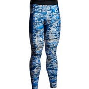アイソチル レギンス プリント ISO-CHILL Legging Printed 1371895 Deep Sea(458) LGサイズ [コンディショニングウェア レギンス メンズ]
