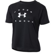 テック ワードマーク グラフィック Tシャツ Tech Wordmark Graphic Tee 1372741 Black(001) MDサイズ [ランニングウェア シャツ レディース]