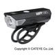 自転車用ライト AMPP130 HL-EL041RC ブラック