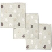 miffy かや織ふきん ならびミッフィー 3P