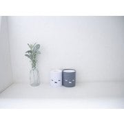 miffy トイレットペーパーカバー ホワイト&グレー 2P