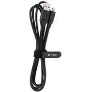 iFace ライトニングケーブル USB-A 1.2m BK 41-932636