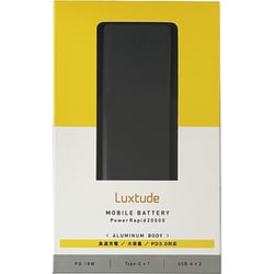 ヨドバシ.com - Luxtude PR20000-B [PowerRapid20000 PD対応 20000mAh