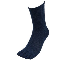 優フィットソックス 5本指 3P / Mサイズ 24～26cm/ モクMIX RF-5214