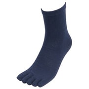 綿心地ソックス 5本指(左右兼用) 4P /サイズ 25~27cm/ ノウMIX RK-5915