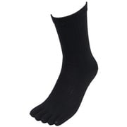 裏シルクソックス 5本指 3P /サイズ 25~27cm/ ブラック RN-5218