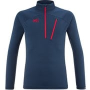 モルフォ ジップ ロングスリーブ MORPHO ZIP LS M MIV9025 7317 Sサイズ(日本：Mサイズ) [アウトドア カットソー メンズ]