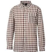 ワシプラスシャツRロングスリーブ WASHI+ SHIRT R LS M MIV01939 DARK BROWN 4369 XLサイズ(日本：XXLサイズ) [アウトドア シャツ メンズ]