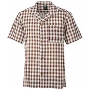 ワシプラスシャツRショートスリーブ WASHI+ SHIRT R SS M MIV01940 DARK BROWN 4369 XLサイズ(日本：XXLサイズ) [アウトドア シャツ メンズ]
