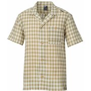 ワシプラスシャツRショートスリーブ WASHI+ SHIRT R SS M MIV01940 LIGHT SAND 7098 Mサイズ(日本：Lサイズ) [アウトドア シャツ メンズ]