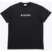 コールドベイダッシュショートスリーブティ PM4377 011 Black Stencil logo Sサイズ [アウトドア カットソー メンズ]