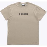 コールドベイダッシュショートスリーブティ PM4377 248 Canvas Tan Stencil logo Mサイズ [アウトドア カットソー メンズ]