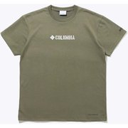 コールドベイダッシュショートスリーブティ PM4377 398 Stone Green Stencil logo Sサイズ [アウトドア カットソー メンズ]