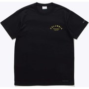 アーバンハイクショートスリーブTシャツ PM0052 013 Black, Arched Logo Lサイズ [アウトドア カットソー メンズ]