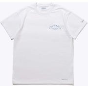 アーバンハイクショートスリーブTシャツ PM0052 103 White, Arched Logo Mサイズ [アウトドア カットソー メンズ]