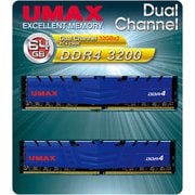 288Pin DDR4-3200 64GB(32GB×2枚組) メモリ UM-DDR4D-3200-64GBHS/B