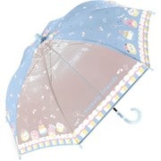 子供傘 スイートフレンズ サックス 45cm 582-013