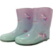 レイングッズ レインシューズ/ドリーミーユニコーン パープル 18cm 532-006