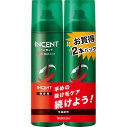 インセント 薬用 育毛トニック 無香料 190g×2本パック [育毛剤]