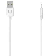 Type-C 3A U Turn Cable 1.0m WH TCUSBXD02