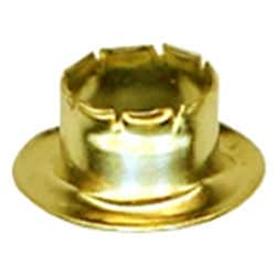 真鍮ハトメ玉 座付 #20（7.0mm） 100セット入 AL-303S