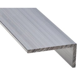 アルミ不等辺アングル 1.2×5×25×1000mm 672