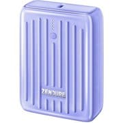 ZENDURE SuperMini モバイルバッテリー USB PD対応 10000mAh 20W 出力(USB-C×1、USB-A×1) パープル ZDSM10PD-PU