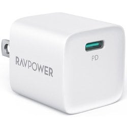 RAVPower 61W USB-C 急速充電器 PD対応 ホワイト - スマートフォン