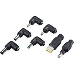 SANWASUPPLY サンワサプライ ノートPC用ACアダプタ・マルチプラグセット AC100-250V EA764CD-20A 1個 | サンワサプライ ノートパソコン用ACアダプタ（65W・マルチ