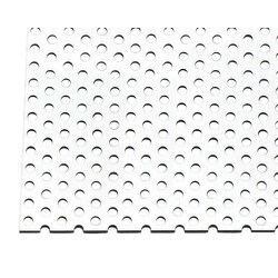 アルミパンチング板 白 A-12 0.5×200×300mm 5325