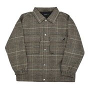 C1160N N3 LL [KANGOL チェックツイードジャケット N3グレー LLサイズ]