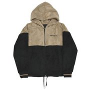 C6164N 14 M [KANGOL シルキーフリースフルZIPパーカー 14ベージュ Mサイズ]