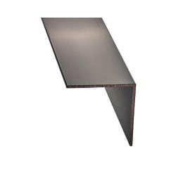 アルミアングル ブロンズ 0.8×25×2000mm 18653