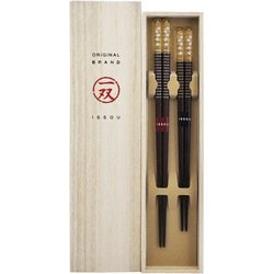 夫婦箸 桐箱 梅飾り 2膳 39283