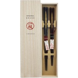 夫婦箸 桐箱 夢の滴 2膳入 39341