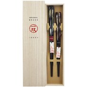 夫婦箸 桐箱 大花火 2膳入 39342