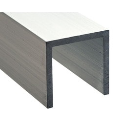 アルミチャンネル シルバー 2.0×20×20×1000mm 61208