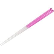 食洗機対応 塗り箸 23cm 花栞 ピンク 10054
