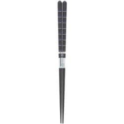 食洗機対応 塗り箸 23cm 並木 ブルー 13355