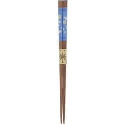 子供箸 18cm すべり止め ミツバチ ブルー 17549