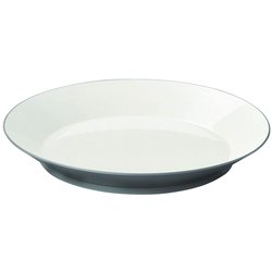 丸皿 大 26.5cm スチールグレー 41103