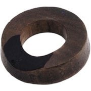 箸置き 木製 リング 黒 67563