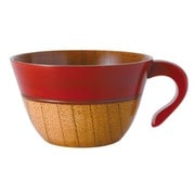 しゃくなげカップ 根来 漆加工 B01-01