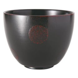 汁椀 水玉 曙 漆加工 B01-12