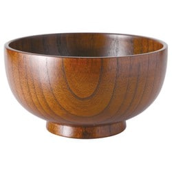 15cm 中丼 スリ 漆加工 B02-11