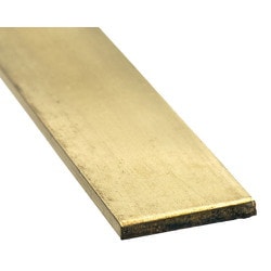 真鍮平角棒 1.0×3×1000mm 71658