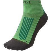 R×L RUY SPEED トレイルランニング専用 ソックス(ラウンド) RA-1007 6160 フォレストグリーン×グリーン Mサイズ(24-26cm) [ランニングウェア ソックス]