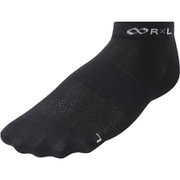 R×L レーシング グリップ ソックス(ラウンド) TRR-20R 10 ブラック Sサイズ(22-24cm) [ランニングウェア ソックス]
