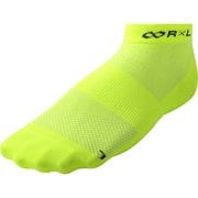 R×L レーシング グリップ ソックス(ラウンド) TRR-20R 51 フラッシュイエロー Sサイズ(22-24cm) [ランニングウェア ソックス]