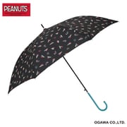長傘 ピーナッツ スヌーピー 60cm ジャンプ式 7本骨 スヌーピー/ネオンクール 90528